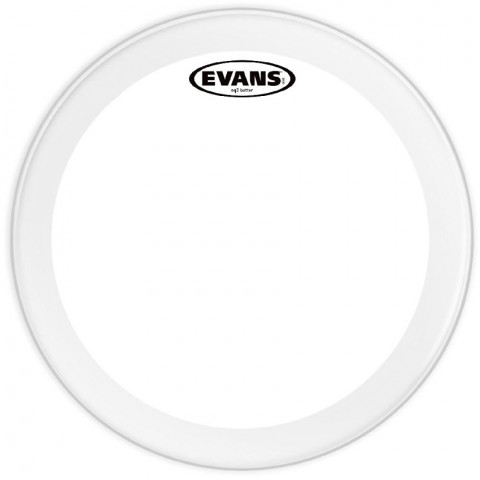 Evans EQ2 Clear Bass Drum Head - 20"
